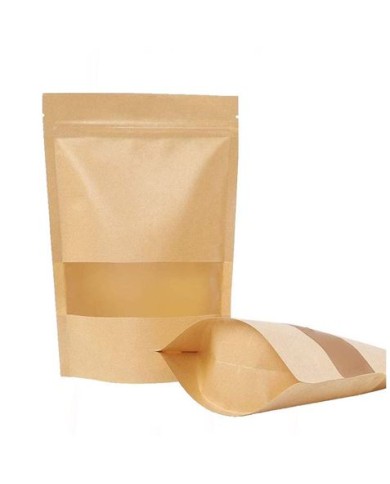 PACK 12 BOLSAS KRAFT REUTILIZABLES 20X30CM ALGON