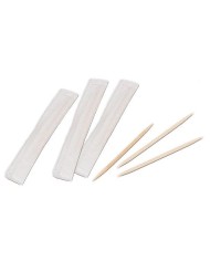 CAJA 1000 PALILLOS INDIVIDUALES REDONDOS BIODEGRADABLE ALGON