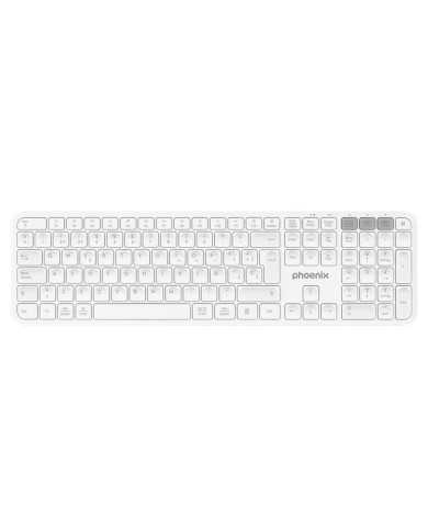 TECLADO PHOENIX K300 MULTIDISPOSITIVO WIRELESS WHITE TECLADO PHOENIX K300 MULTIDISPOSITIVO WIRELESS WHITE