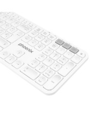 TECLADO PHOENIX K300 MULTIDISPOSITIVO WIRELESS WHITE TECLADO PHOENIX K300 MULTIDISPOSITIVO WIRELESS WHITE