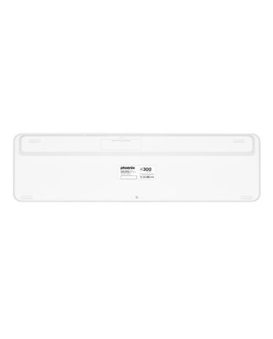 TECLADO PHOENIX K300 MULTIDISPOSITIVO WIRELESS WHITE TECLADO PHOENIX K300 MULTIDISPOSITIVO WIRELESS WHITE