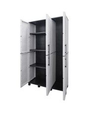 ARMARIO ALTO ANCHO CON ESTANTES Y PATAS REGULABLES ARTPLAST