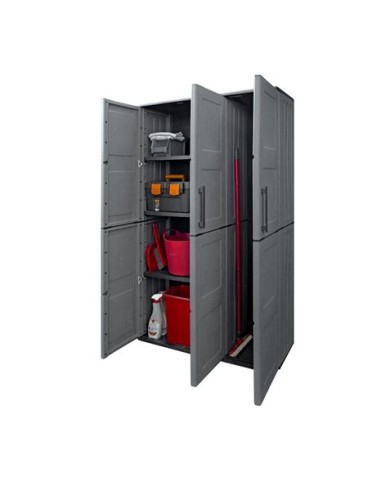 ARMARIO ALTO CON ESTANTES AJUSTABLES 1020X370X1630MM ARTPLAST