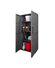 ARMARIO ALTO CON ESTANTES AJUSTABLES 680X370X1630MM ARTPLAST