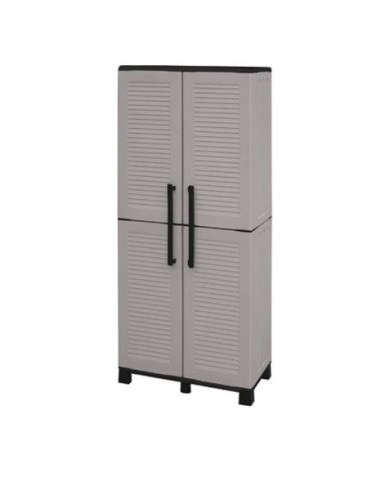 ARMARIO ALTO ESTANTES AJUSTABLES Y PATAS REGULABLES 680X370X1690MM ARTPLAST