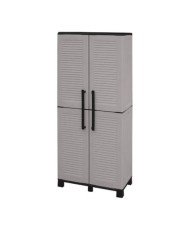 ARMARIO ALTO ESTANTES AJUSTABLES Y PATAS REGULABLES 680X370X1690MM ARTPLAST