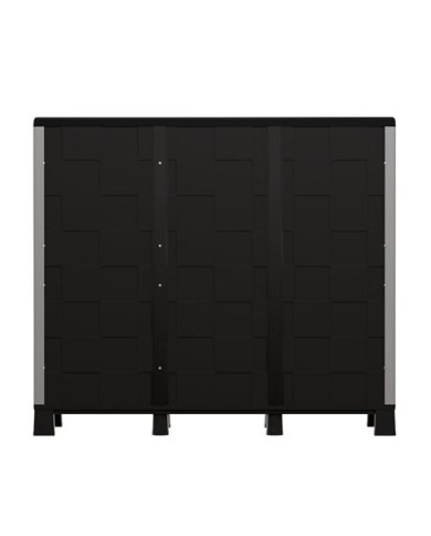 ARMARIO BAJO ANCHO CON ESTANTES Y PATAS AJUSTABLES 1020X370X900MM ARTPLAST