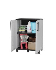 ARMARIO BAJO CON ESTANTE Y PATAS REGULABLES 680X370X900MM ARTPLAST