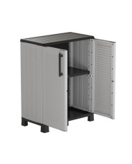 ARMARIO BAJO CON ESTANTE Y PATAS REGULABLES 680X370X900MM ARTPLAST