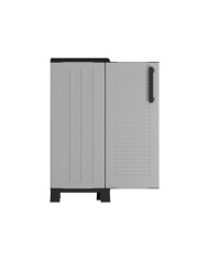 ARMARIO BAJO CON ESTANTE Y PATAS REGULABLES 680X370X900MM ARTPLAST