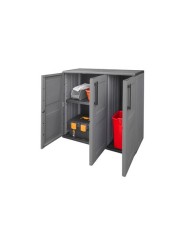 ARMARIO BAJO DE MEDIA ALTURA ESTANTES AJUSTABLES 1020X370X840MM ARTPLAST