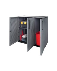 ARMARIO BAJO DE MEDIA ALTURA ESTANTES REGULABLES 1020X370X840MM ARTPLAST