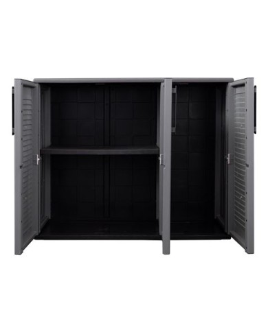 ARMARIO BAJO DE MEDIA ALTURA ESTANTES REGULABLES 1020X370X840MM ARTPLAST