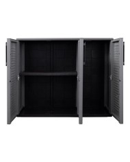 ARMARIO BAJO DE MEDIA ALTURA ESTANTES REGULABLES 1020X370X840MM ARTPLAST