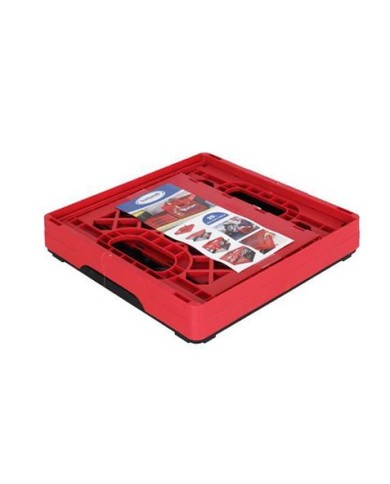CAJA PLEGABLE 25 LITROS ROJA NEGRO TONTARELLI