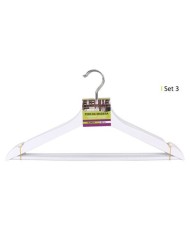 SET 3 PERCHAS MADERA BLANCA 42.5X21.5 CONFORTIME