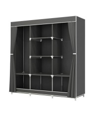 ARMARIO DE TELA TRIPLE 118x45x169CM