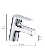 MONOMANDO LAVABO SERIE HIDRO EDM