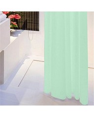 CORTINA DE BAÑO 140X180 VERDE HBS