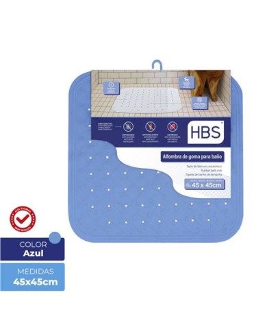 ALFOMBRA GOMA NATURAL - 450G AZUL HBS