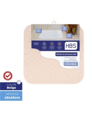 ALFOMBRA GOMA NATURAL - 450G BEIGE HBS