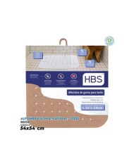 ALFOMBRA GOMA NATURAL - 700G BEIGE HBS