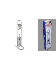 PORTARROLLO ESCOBILLERO METAL