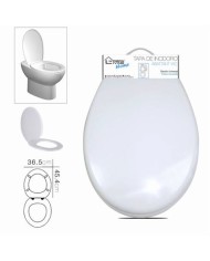 TAPA INODORO BLANCA 45X26CM URBAN LIVING