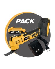 MULTIHERRAMIENTA DE BATERÍA 20V + BATERIA 2AH + CARGADOR BLIM