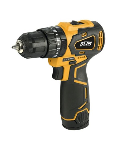 TALADRO PERCUTOR S/CARBONES 12V | 2 BATERIAS 2AH BLIM