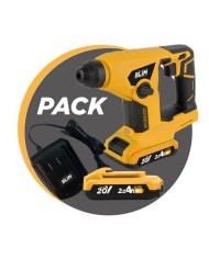 MARTILLO PERFORADOR 20V 1.5 JULIOS + BATERIA 2AH + CARGADOR BLIM