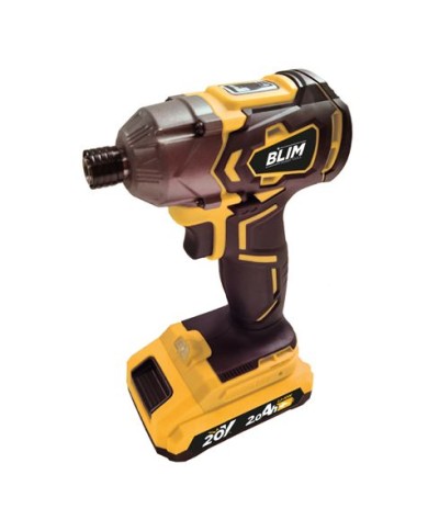 ATORNILLADOR DE IMPACTO S/CARBONES 20V | 2 BATERÍAS 2AH BLIM