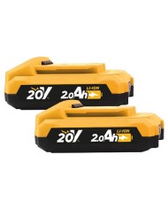 ATORNILLADOR DE IMPACTO S/CARBONES 20V | 2 BATERÍAS 2AH BLIM