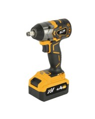 PACK 20V TALADRO + LLAVE IMPACTO + RADIAL S/CARBONES | 2 BATERIAS 4AH BLIM