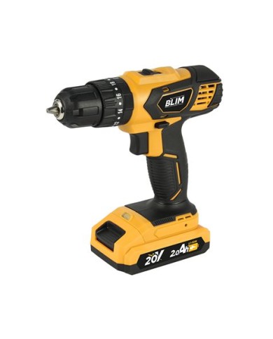 PACK 20V TALADRO PERCUTOR + RADIAL 115/125MM | BATERIAS 2AH Y 4AH BLIM