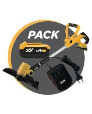 RECORTABORDES S/CARBONES 20V + BATERIA 4AH + CARGADOR BLIM