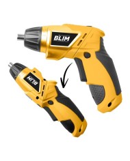 ATORNILLADOR A BATERIA 4V + MALETIN 44 PCS BLIM