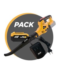 SOPLADOR S/CARBONES 20V + BATERIA 4AH + CARGADOR BLIM