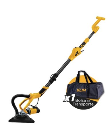 LIJADORA DE PARED 750W DOBLE PLATO + BOLSA DE TRANSPORTE Y LIJAS BLIM