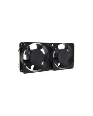 VENTILADOR DOBLE 12 CM POWERGREEN ARMARIO RACK