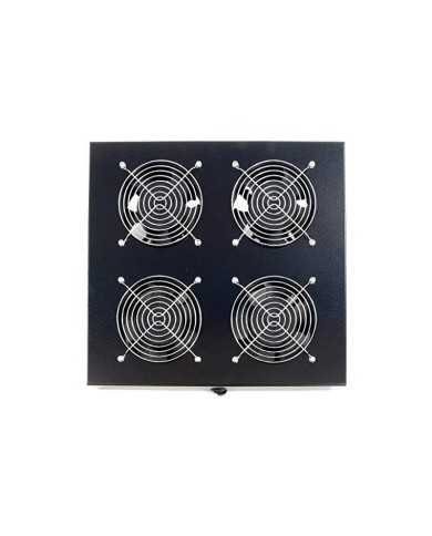 VENTILADOR CUADRUPLE 12 CM POWERGREEN ARMARIO RACK