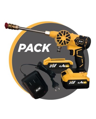HIDROLIMPIADORA S/CARBONES 20V + BATERIA 4AH + CARGADOR BLIM