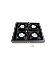 VENTILADOR CUADRUPLE 12 CM POWERGREEN ARMARIO RACK VENTILADOR CUADRUPLE 12 CM POWERGREEN ARMARIO RACK