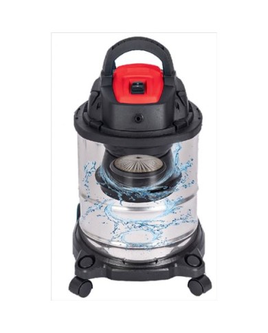 ASPIRADOR POLVO / LIQUIDOS 20 LITROS 1400W (ESPECIAL TAPICERIAS) MADER