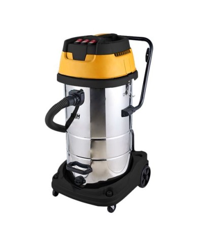 ASPIRADORA INOXIDABLE 80 LITROS 3000W TRES MOTORES BLIM