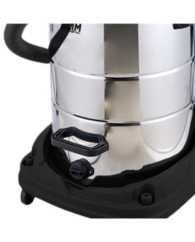 ASPIRADORA INOXIDABLE 80 LITROS 3000W TRES MOTORES BLIM