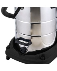 ASPIRADORA INOXIDABLE 80 LITROS 3000W TRES MOTORES BLIM