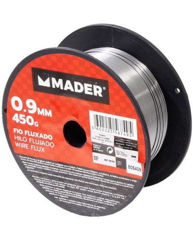 HILO SOLDAR FLUX 0.9MM 450 GR MADER