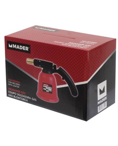 SOPLETE GAS CON ENCENDEDOR MADER