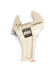 LLAVE INGLESA 10- 250MM MANGO RECUBIERTO ROJO MADER